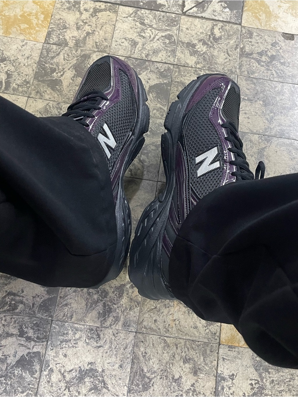 New Balance 509 x Do Hee Kim Plum Brown Sneakers - Picture 3 of 3